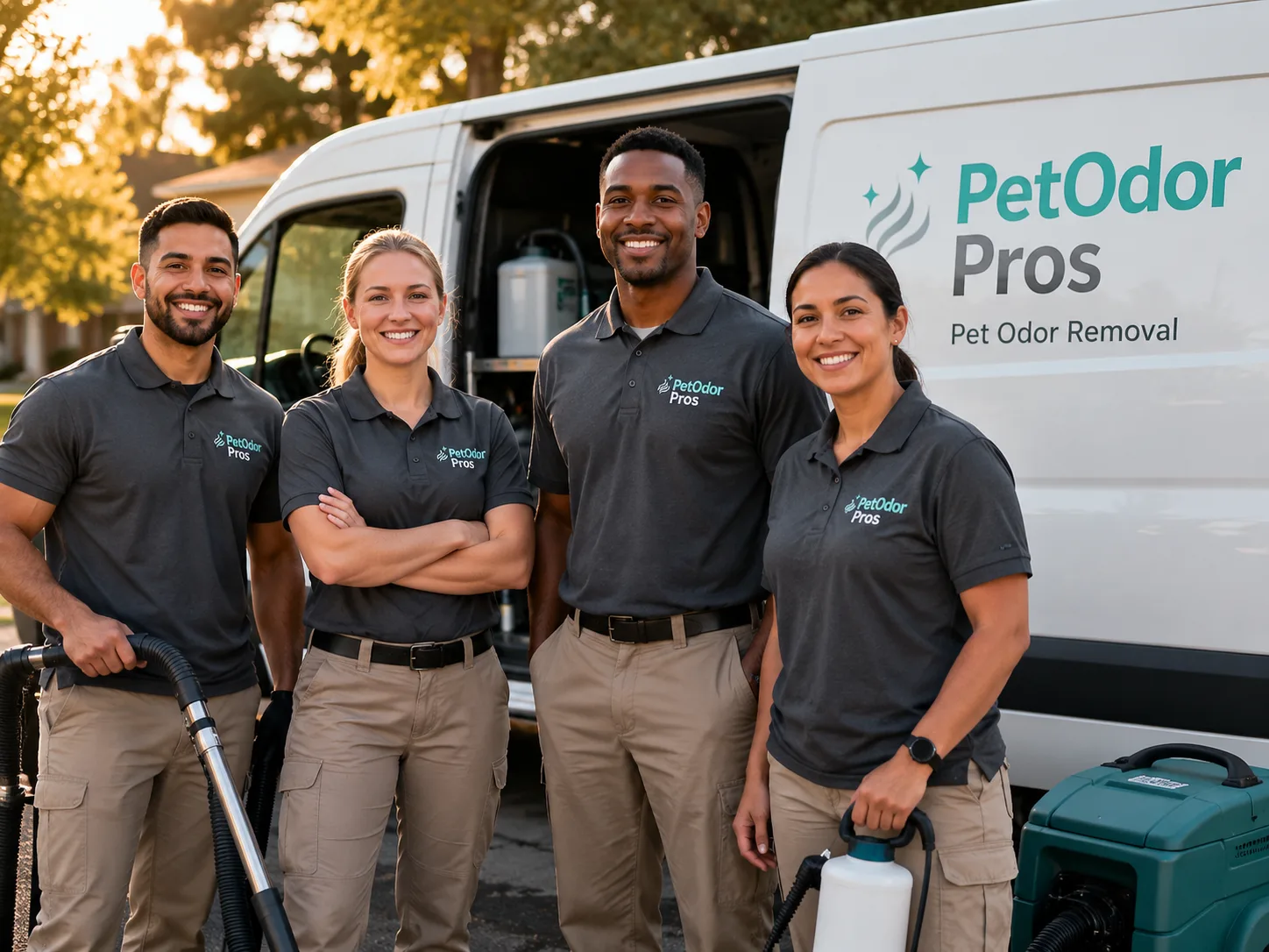 Pet Odor Removal team serving Austin, PA
